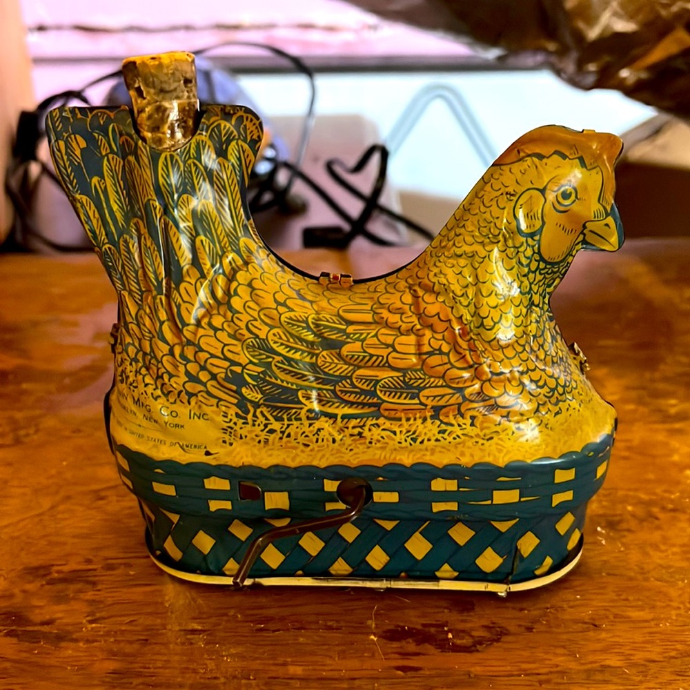 Vintage Toy Chicken